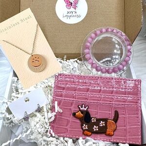 The Perfect Dog Mom Pink Theme Gift Box Set